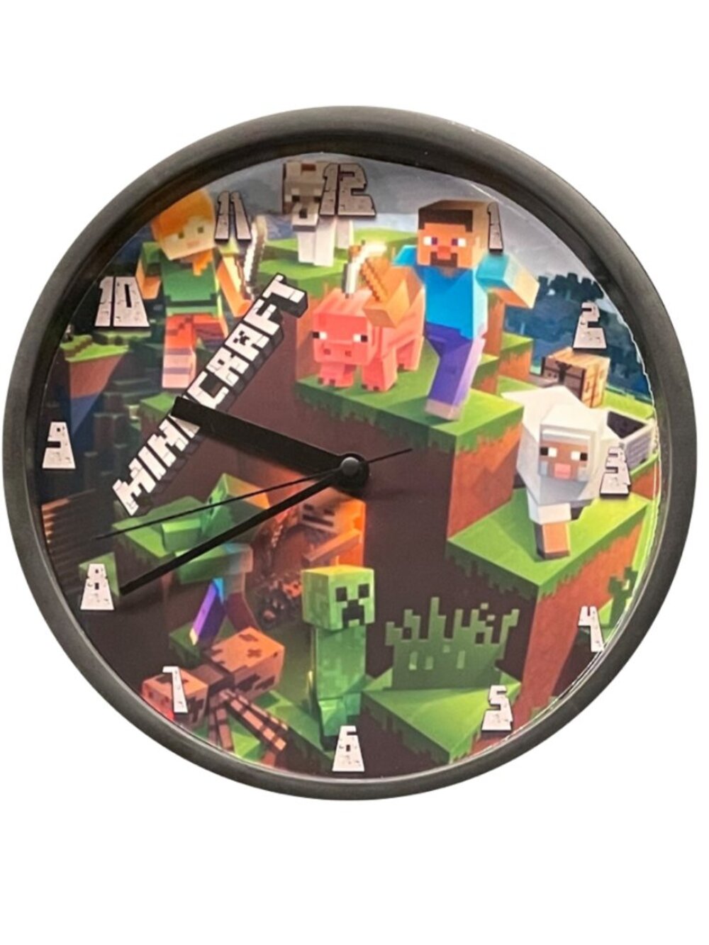 Minecraft 9" Wall Clock